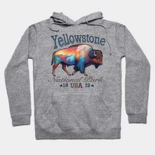 Yellowstone Bison Hoodie